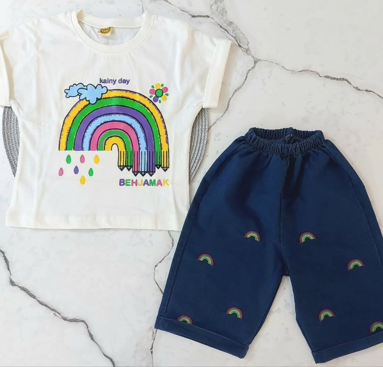 تیشرت شلوارک دخترانه