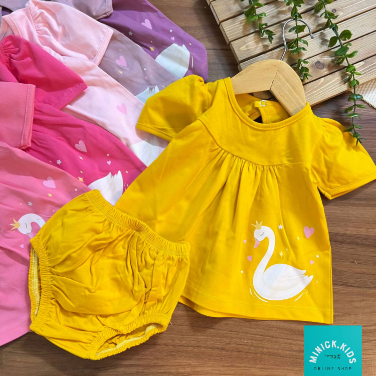 پیراهن شورتک نوزادی