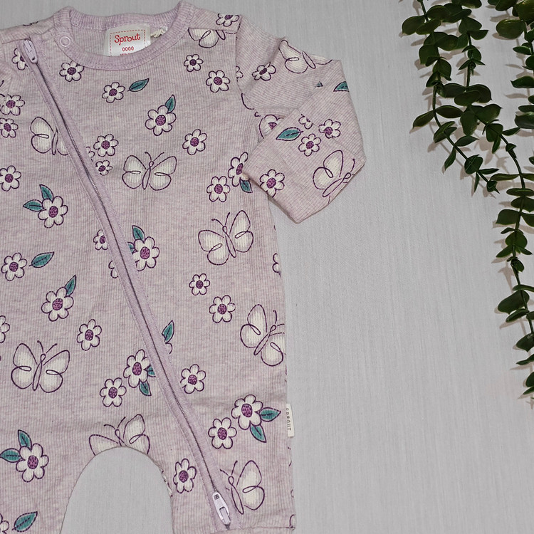 سرهمی نوزادی زیپی