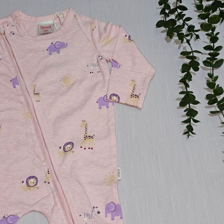 سرهمی نوزادی زیپ دار