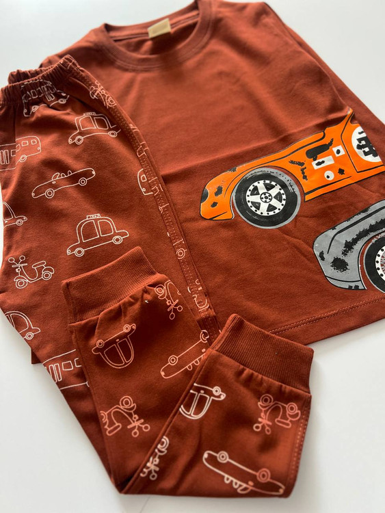 ست لباس پسرانه ماشین