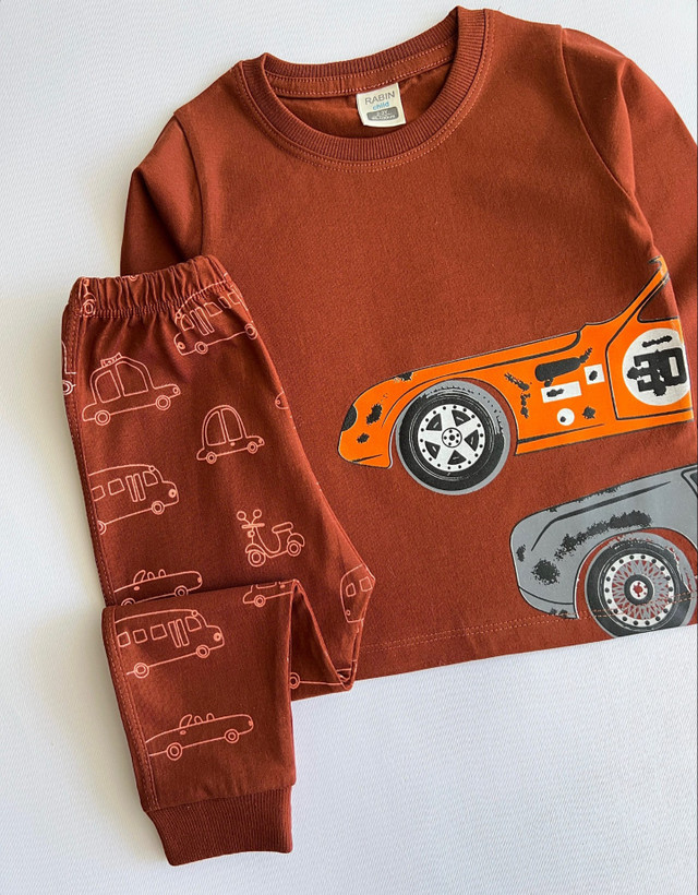 بلوز شلوار آستین بلند پسرانه