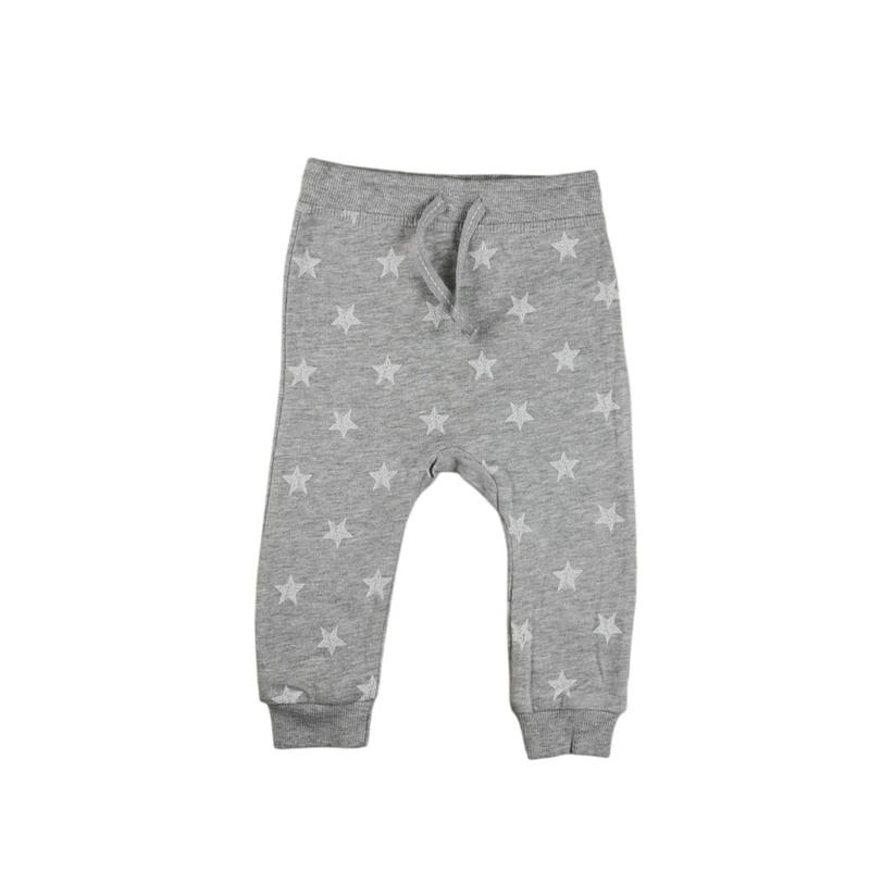 شلوار اسلش بچگانه اچ اند ام طوسی طرح ستاره 1251