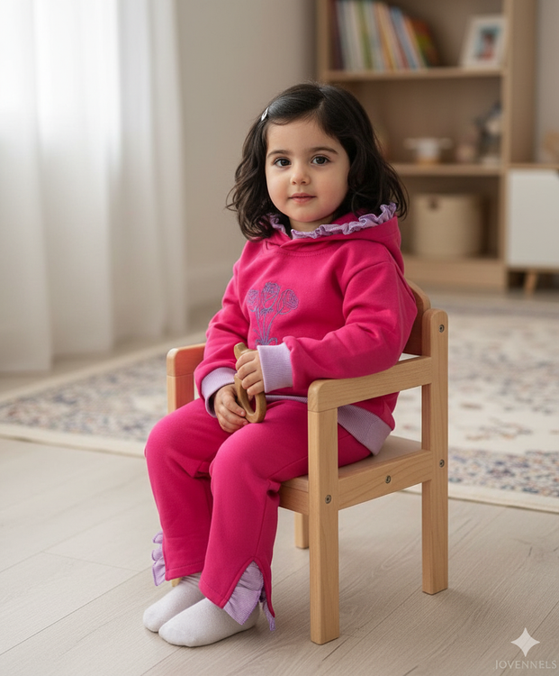 ست هودی شلوار دخترانه 3 تا 6 سال