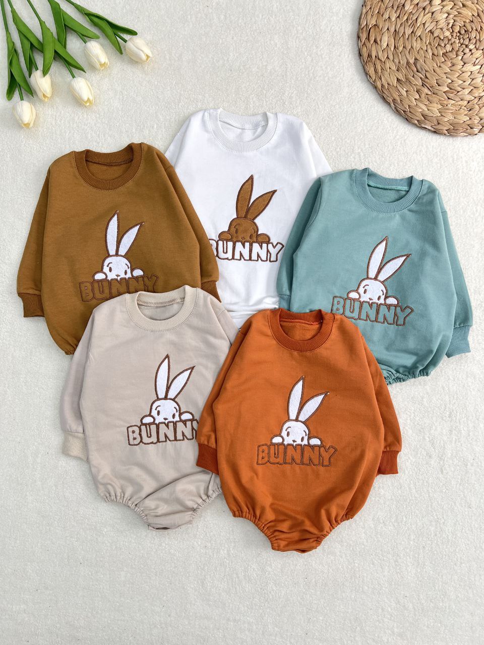 بادی دورس طرح خرگوشی گلدوزی کد ۱۲۵۲