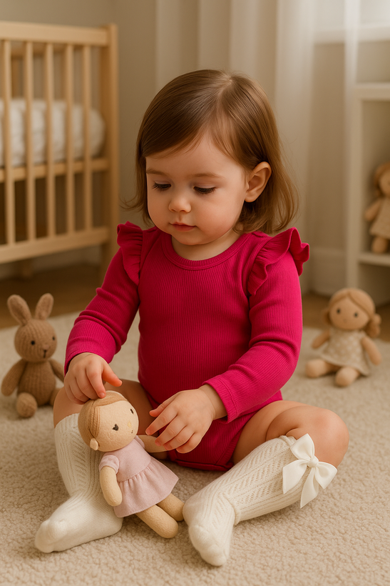 جوراب گندمی ساق دار