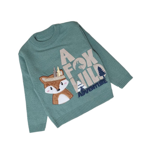 بلوز بافت پسرانه روباه سایز 45