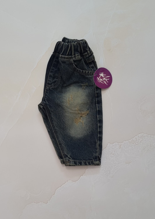 شلوار جین نوزادی مام استایل