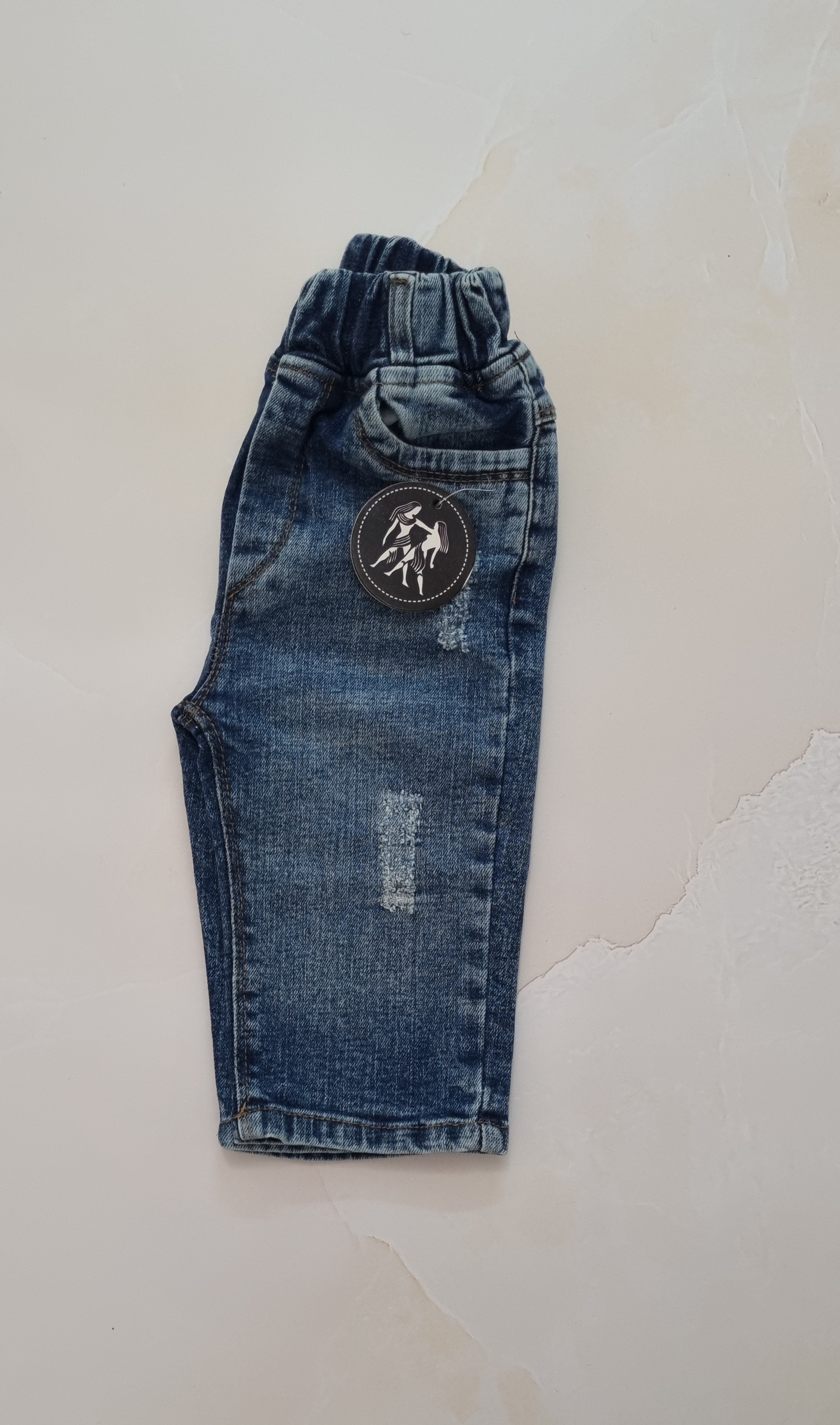 شلوار جین بچگانه فول کش پارچه خارجی کد ۱۲۶۹