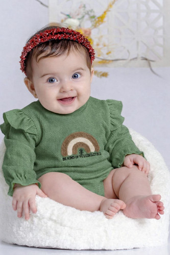 بادی راحت نوزادی سبز