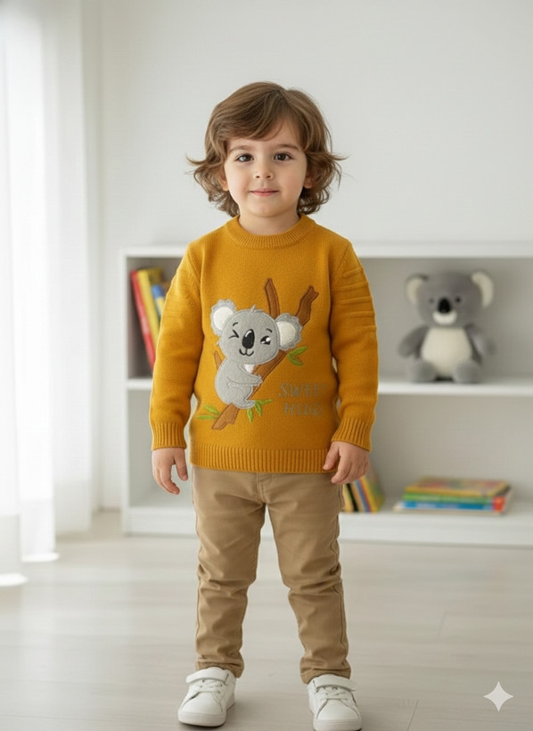 بلوز بافت پسرانه سایز 45