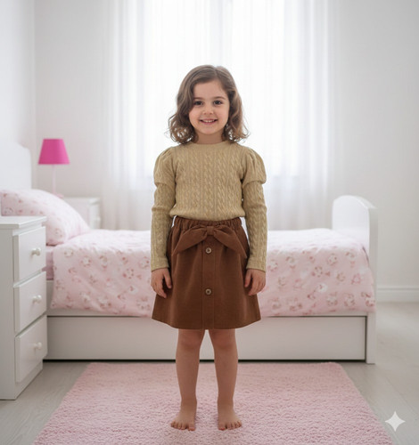 بلوز دامن دخترانه مجلسی