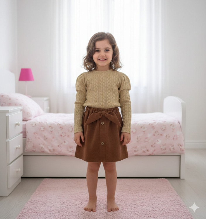 بلوز دامن دخترانه مجلسی