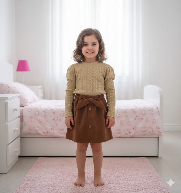 بلوز دامن دخترانه مجلسی