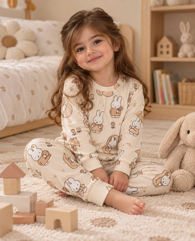 ست بلوز شلوار خرگوش ۱ تا ۴ سال برند کوکو کد ۱۳۴۵