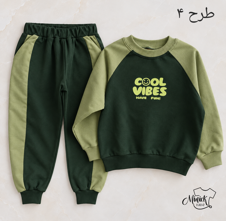 ست بلوز شلوار cool vibes سایز ۴۵ و ۵۰ کد ۱۳۷۲